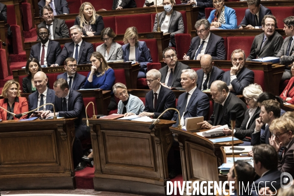 Motion de censure contre le gouvernement Borne