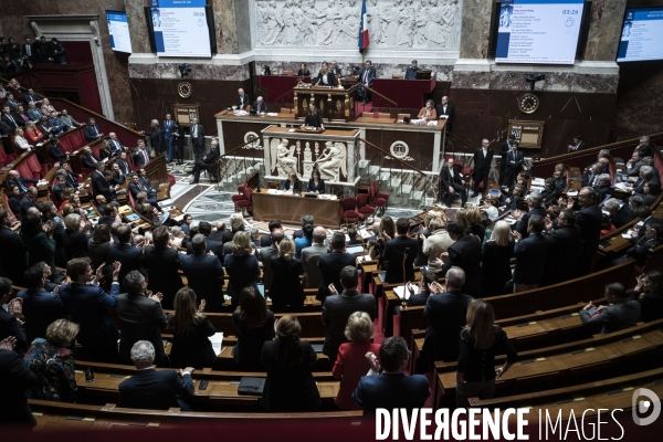 Motion de censure contre le gouvernement Borne