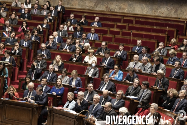 Motion de censure contre le gouvernement Borne