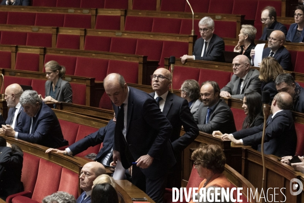 Motion de censure contre le gouvernement Borne