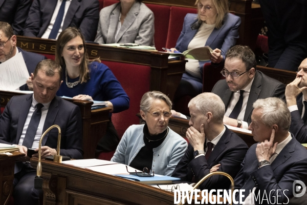 Motion de censure contre le gouvernement Borne