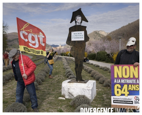 Manifestation retraite Digne Les Bains