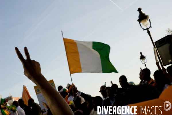 Rassemblement pro Gbagbo, Paris