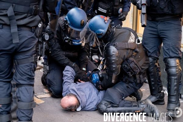 Manifestation contre la réforme des retraites