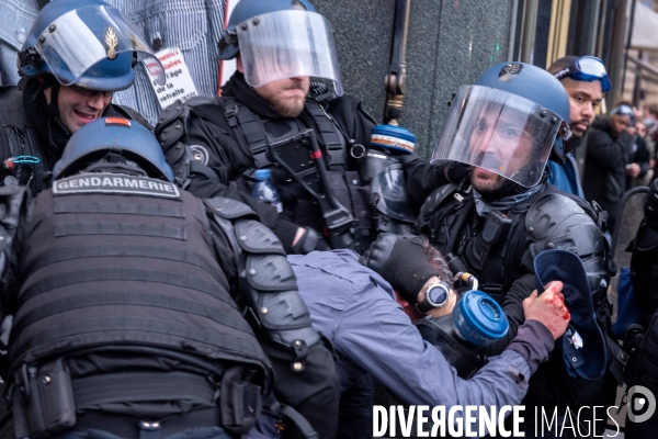 Manifestation contre la réforme des retraites