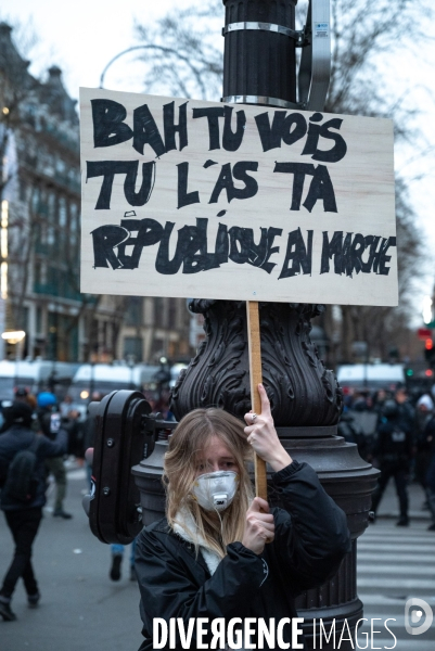 Manifestation contre la réforme des retraites