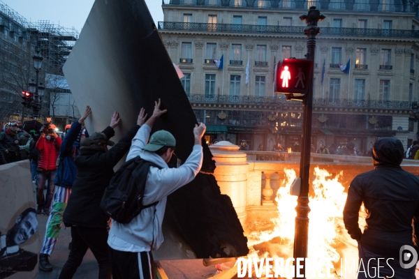 Manifestation contre la réforme des retraites