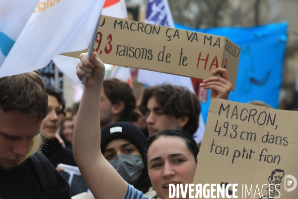 Manifestation contre la réforme des retraites 2023