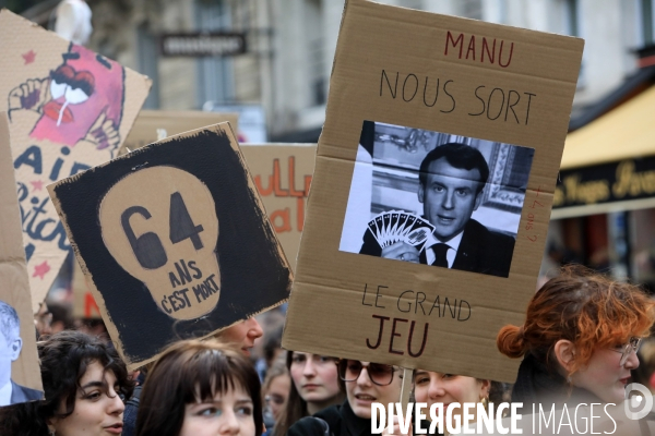 Manifestation contre la réforme des retraites 2023