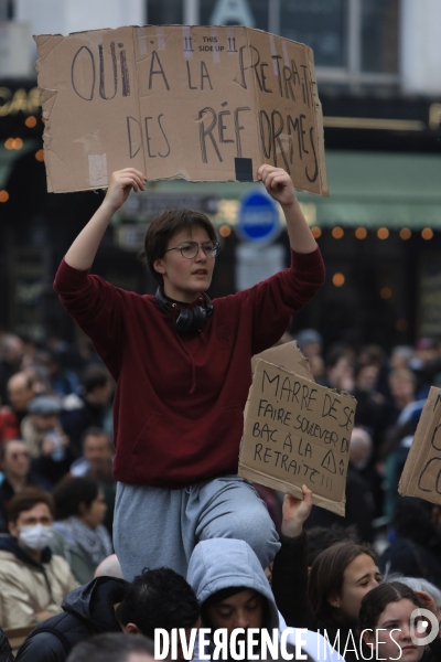 Manifestation contre la réforme des retraites 2023