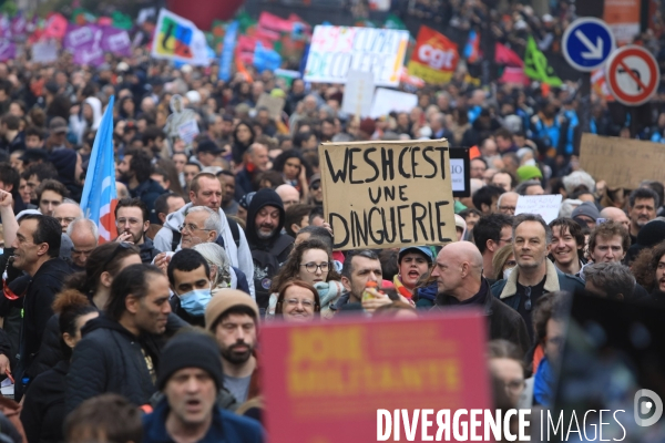 Manifestation contre la réforme des retraites 2023