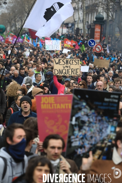 Manifestation contre la réforme des retraites 2023