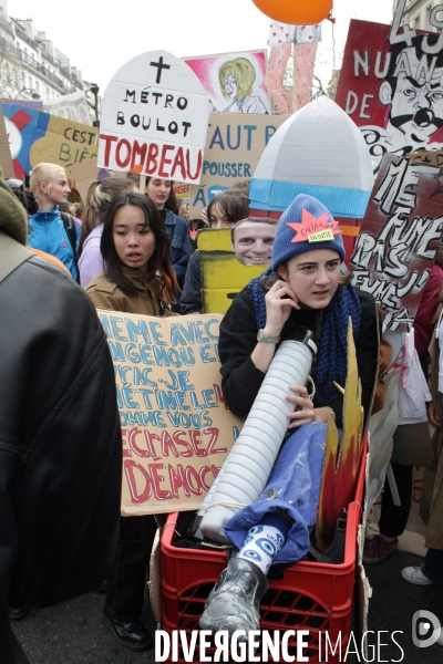 Manifestation contre la réforme des retraites 2023