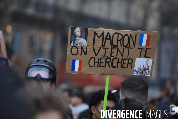 Manifestation contre la réforme des retraites 2023