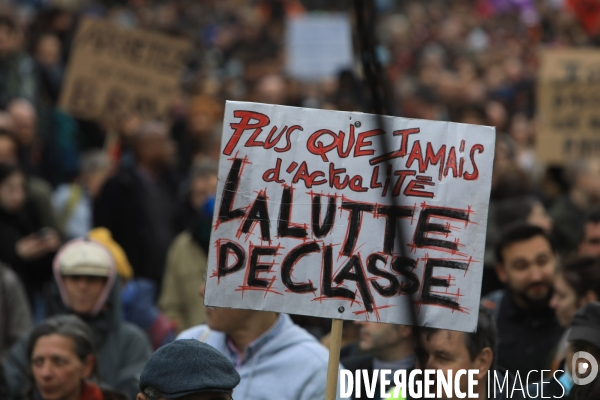 Manifestation contre la réforme des retraites 2023