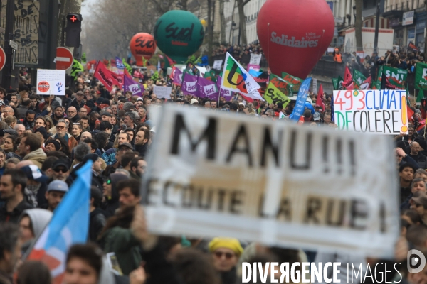 Manifestation contre la réforme des retraites 2023