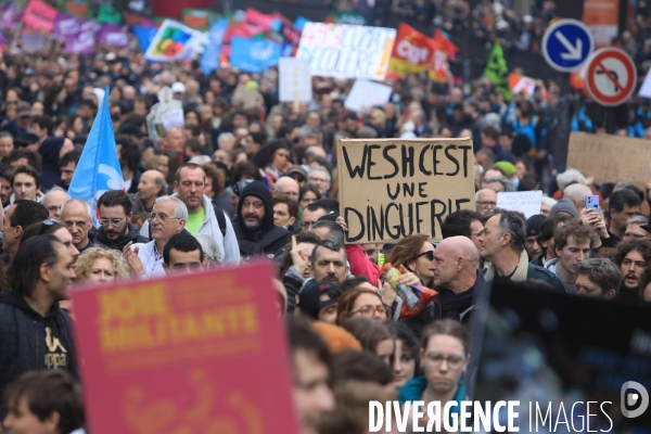 Manifestation contre la réforme des retraites 2023