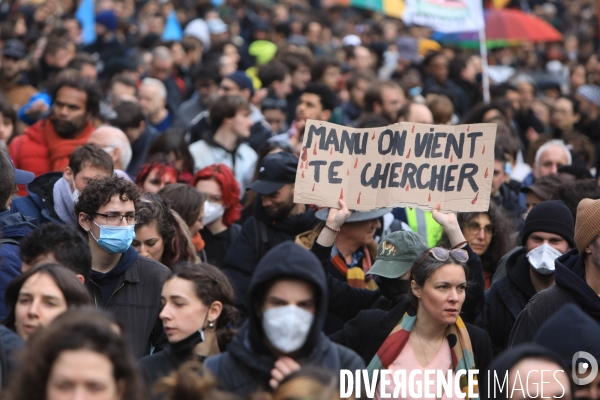 Manifestation contre la réforme des retraites 2023