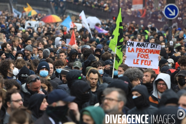 Manifestation contre la réforme des retraites 2023