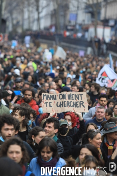 Manifestation contre la réforme des retraites 2023