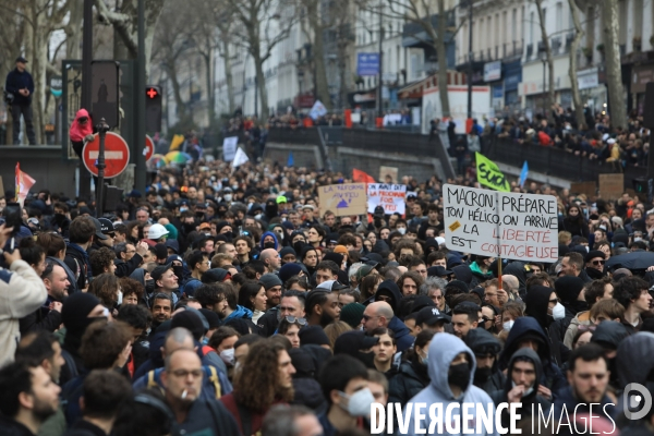 Manifestation contre la réforme des retraites 2023