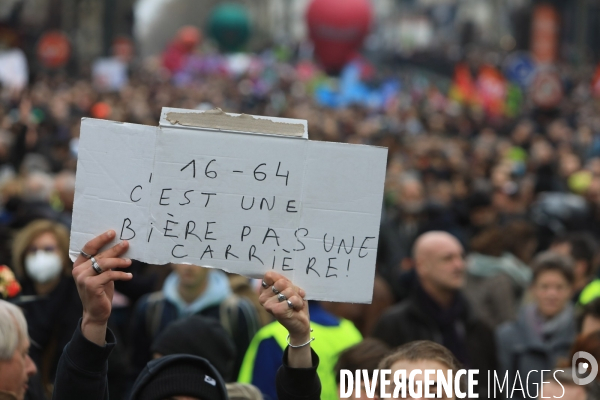 Manifestation contre la réforme des retraites 2023