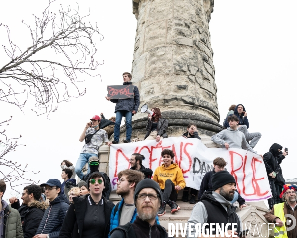 Manifestation intersyndicale contre la reforme des retraites - Dijon