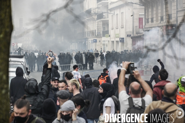 Bordeaux, 9 ème manifestation contre la réforme des retraites.