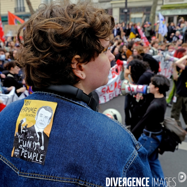 9 éme journée de mobilisation contre la réforme des retraites à l appel de l  intersyndicale