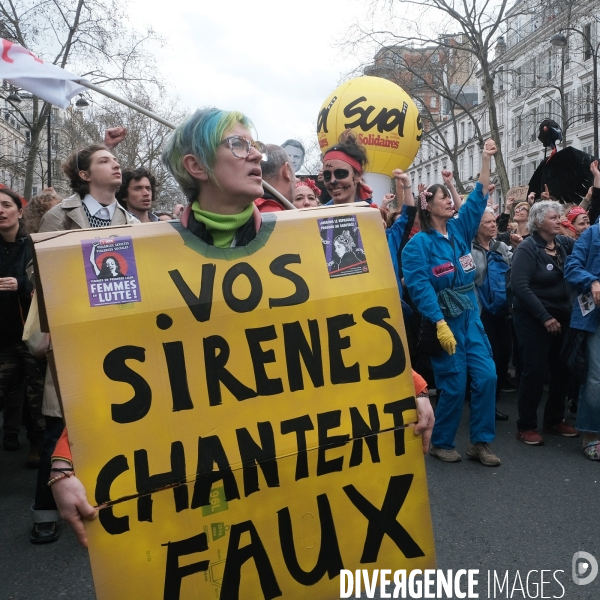 9 éme journée de mobilisation contre la réforme des retraites à l appel de l  intersyndicale