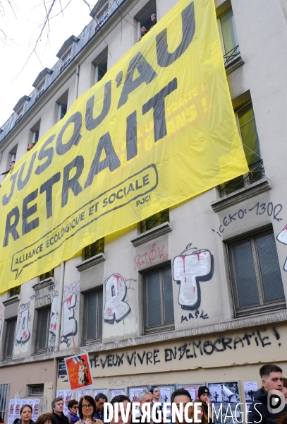 9 éme journée de mobilisation contre la réforme des retraites à l appel de l  intersyndicale