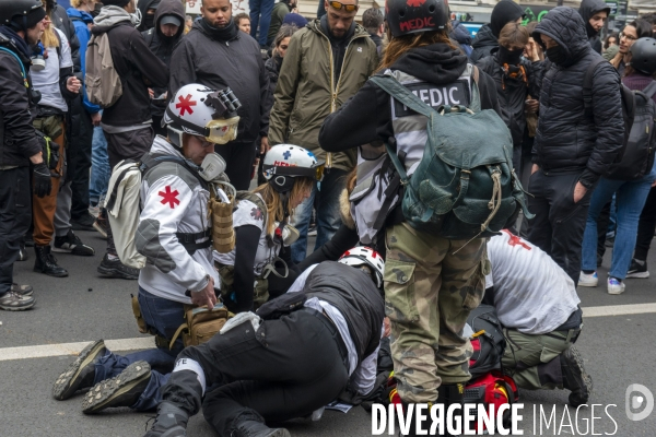 Manifestation contre la réforme des retraites