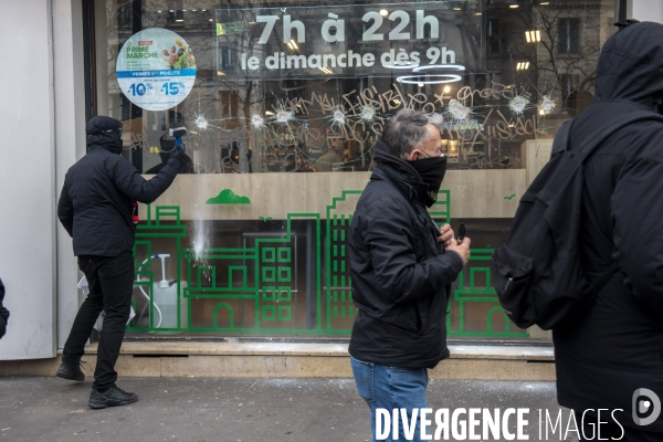 Manifestation contre la réforme des retraites