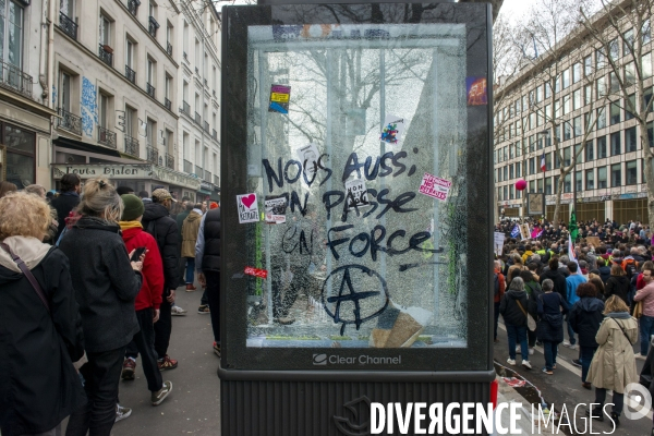 Manifestation contre la réforme des retraites