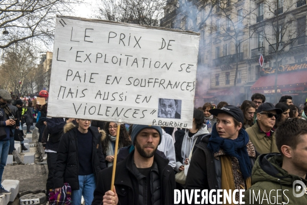 Manifestation contre la réforme des retraites