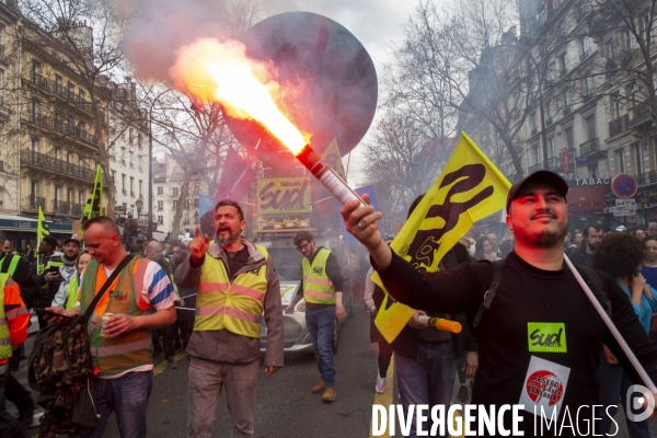 Manifestation contre la réforme des retraites