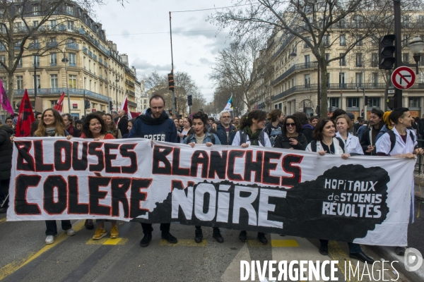 Manifestation contre la réforme des retraites