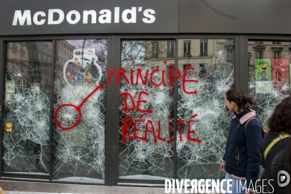 Manifestation contre la réforme des retraites