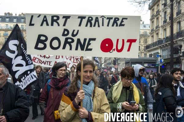 Manifestation contre la réforme des retraites