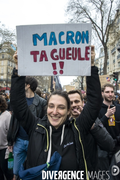 Manifestation contre la réforme des retraites