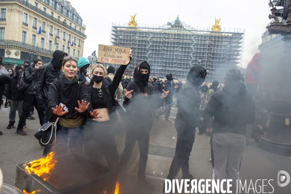 Manifestation contre la réforme des retraites