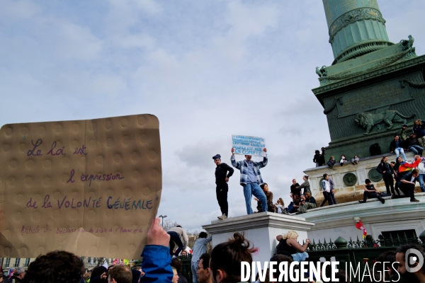 9 éme manifestation contre la reforme des retraites