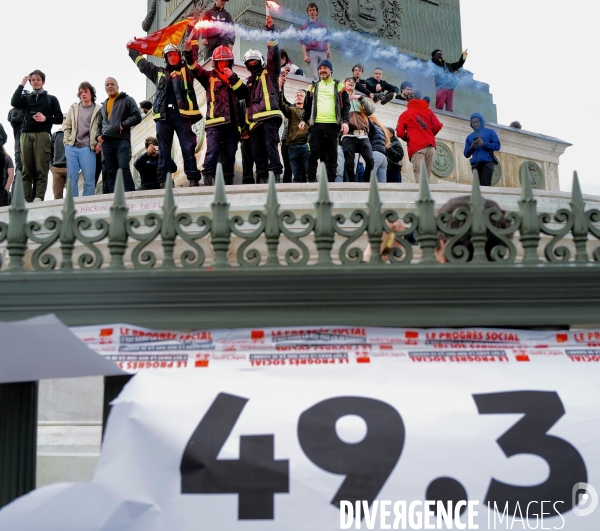 9 éme manifestation contre la reforme des retraites