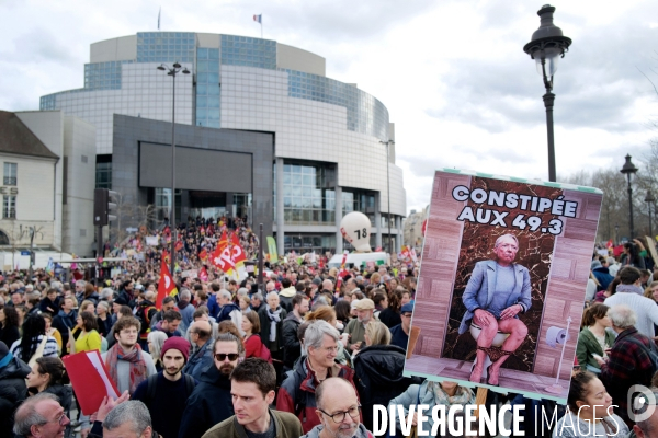 9 éme manifestation contre la reforme des retraites
