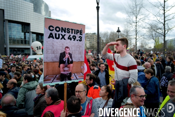 9 éme manifestation contre la reforme des retraites