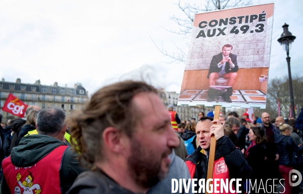 9 éme manifestation contre la reforme des retraites