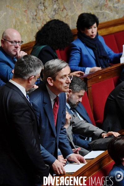 Assemblee Nationale / Motion de censure contre le gouvernement d Elisabeth borne