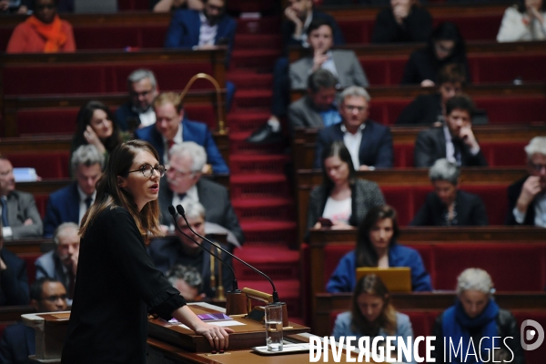 Assemblee Nationale / Motion de censure contre le gouvernement d Elisabeth borne