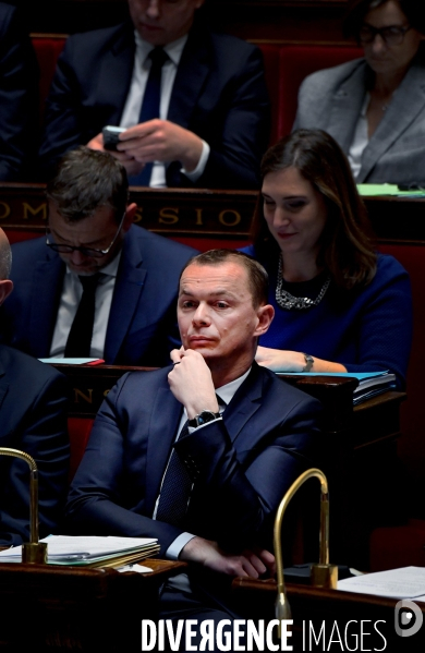 Assemblee Nationale / Motion de censure contre le gouvernement d Elisabeth borne