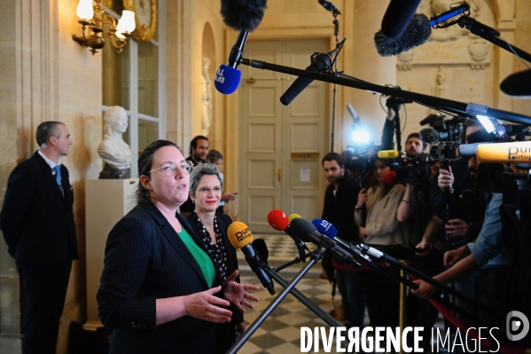 Assemblee Nationale / Motion de censure contre le gouvernement d Elisabeth borne